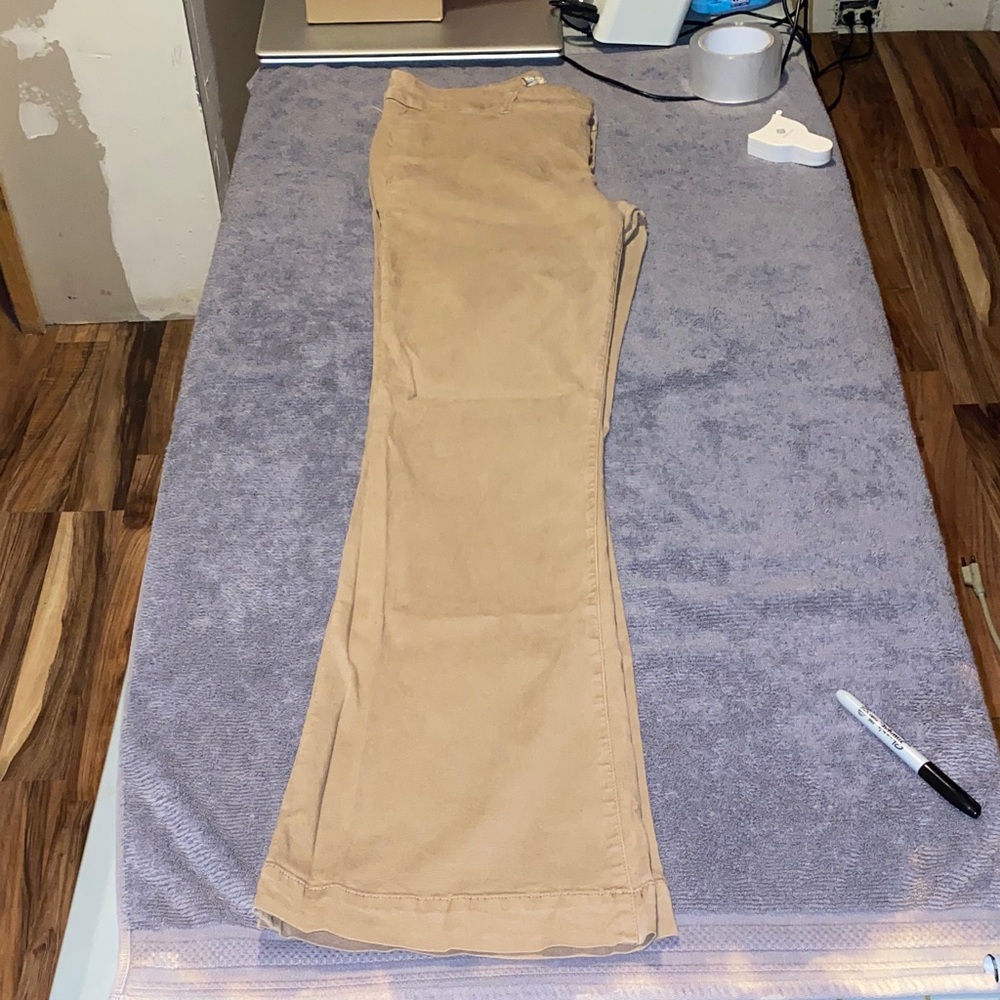 Level 99 Tan Wide Leg Pants